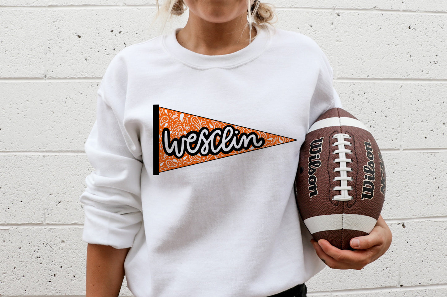 Pennant Spirit Crewneck