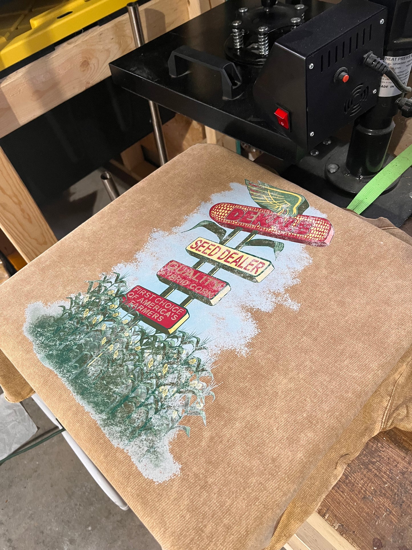 DeKalb Mustard Tee