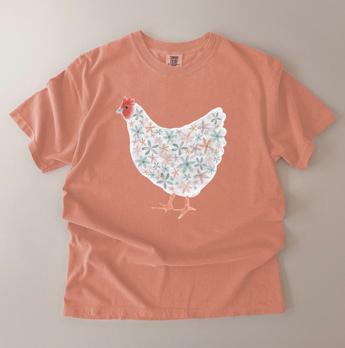 Chasing Chickens Comfort Color Tee