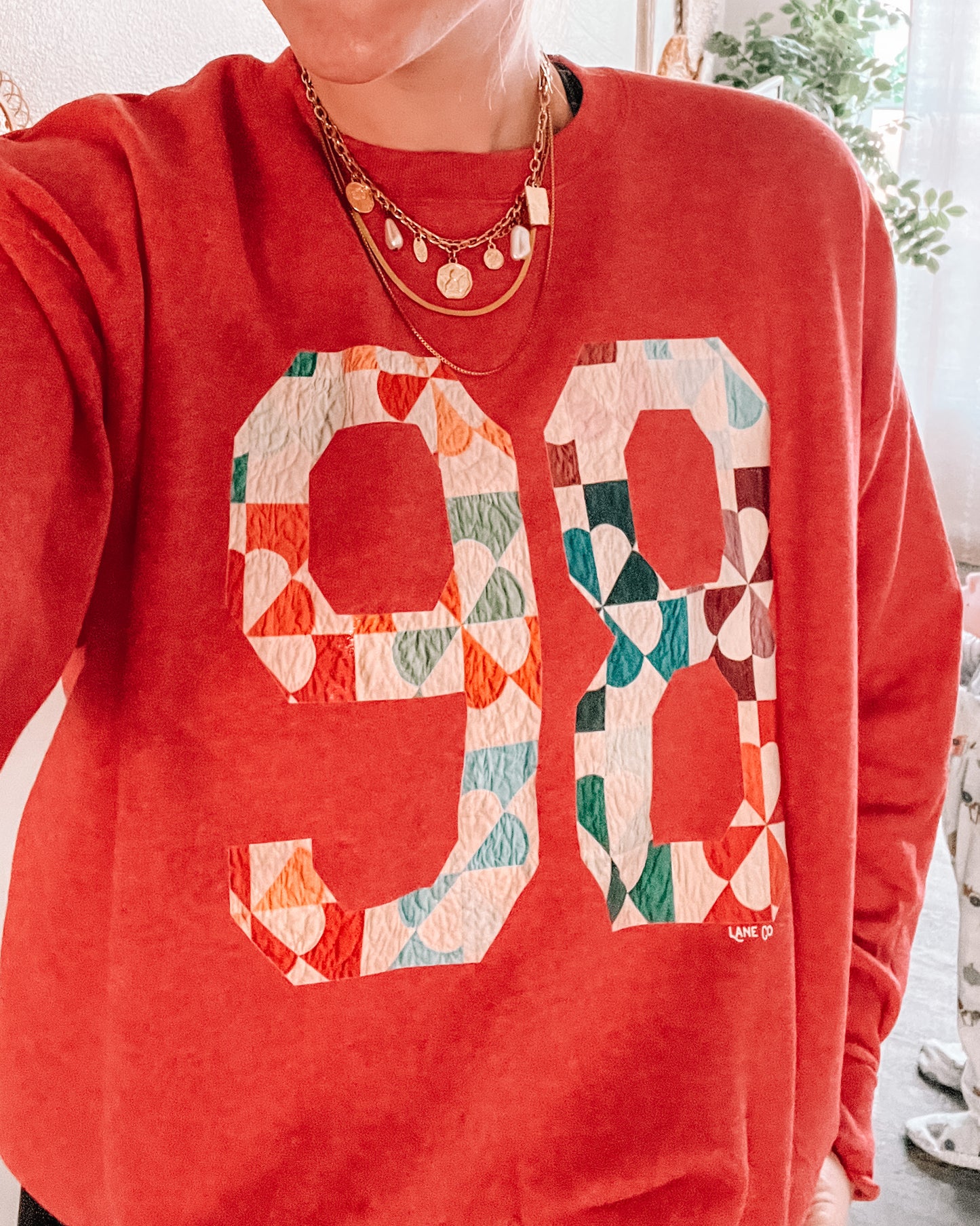 ‘98 Quilt Inspired Crewneck