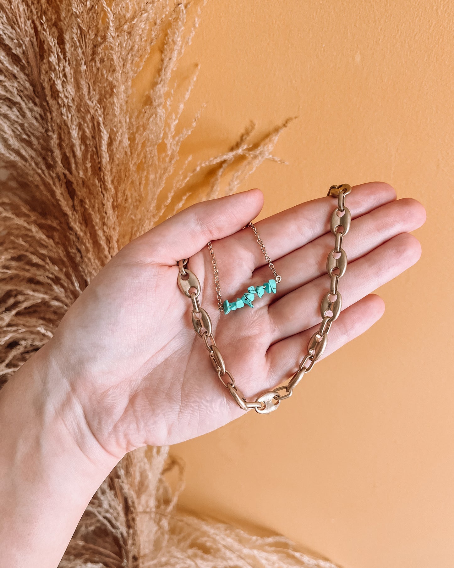 Casey Chain Link Necklace