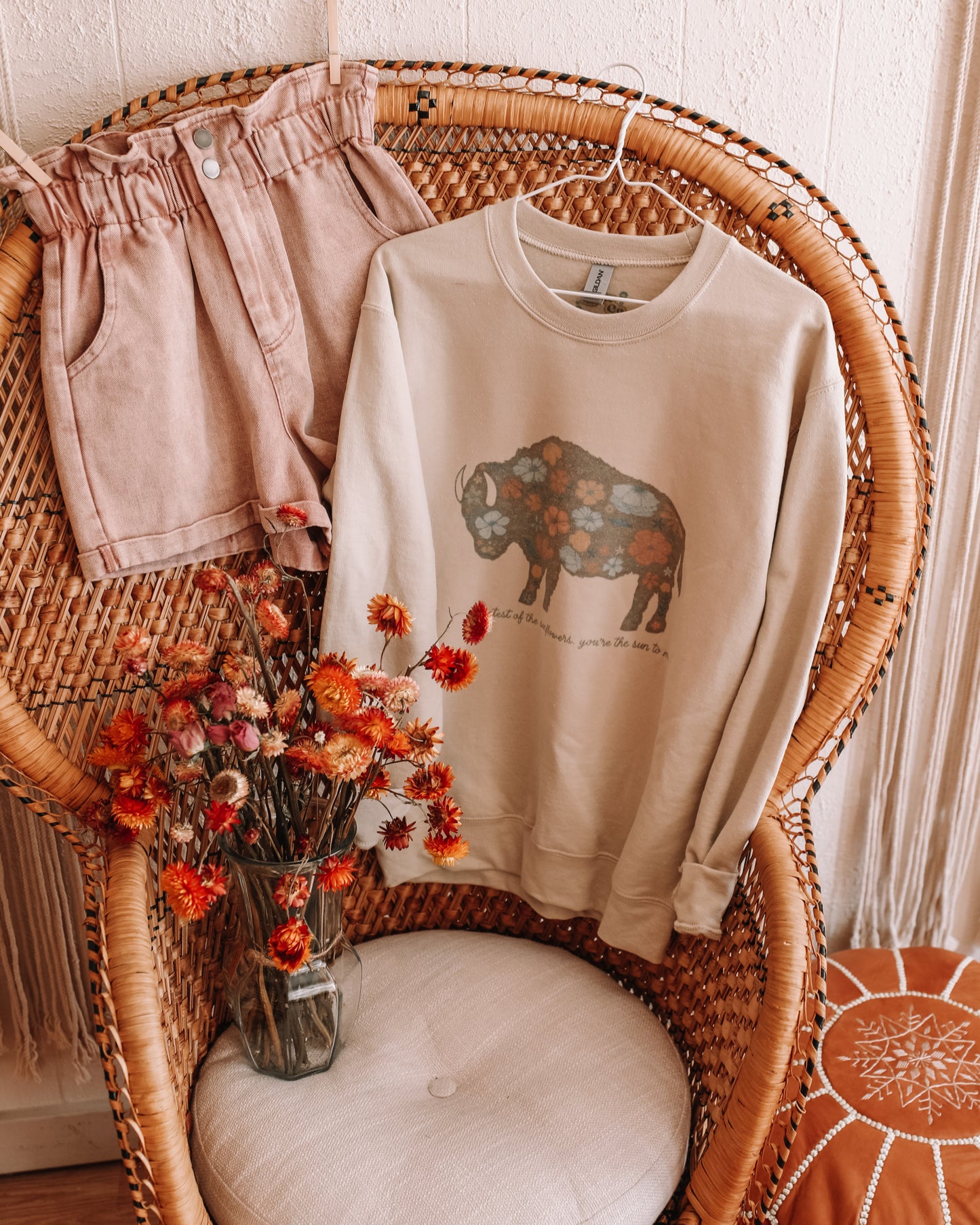 Buffalo Sun to Me Crewneck