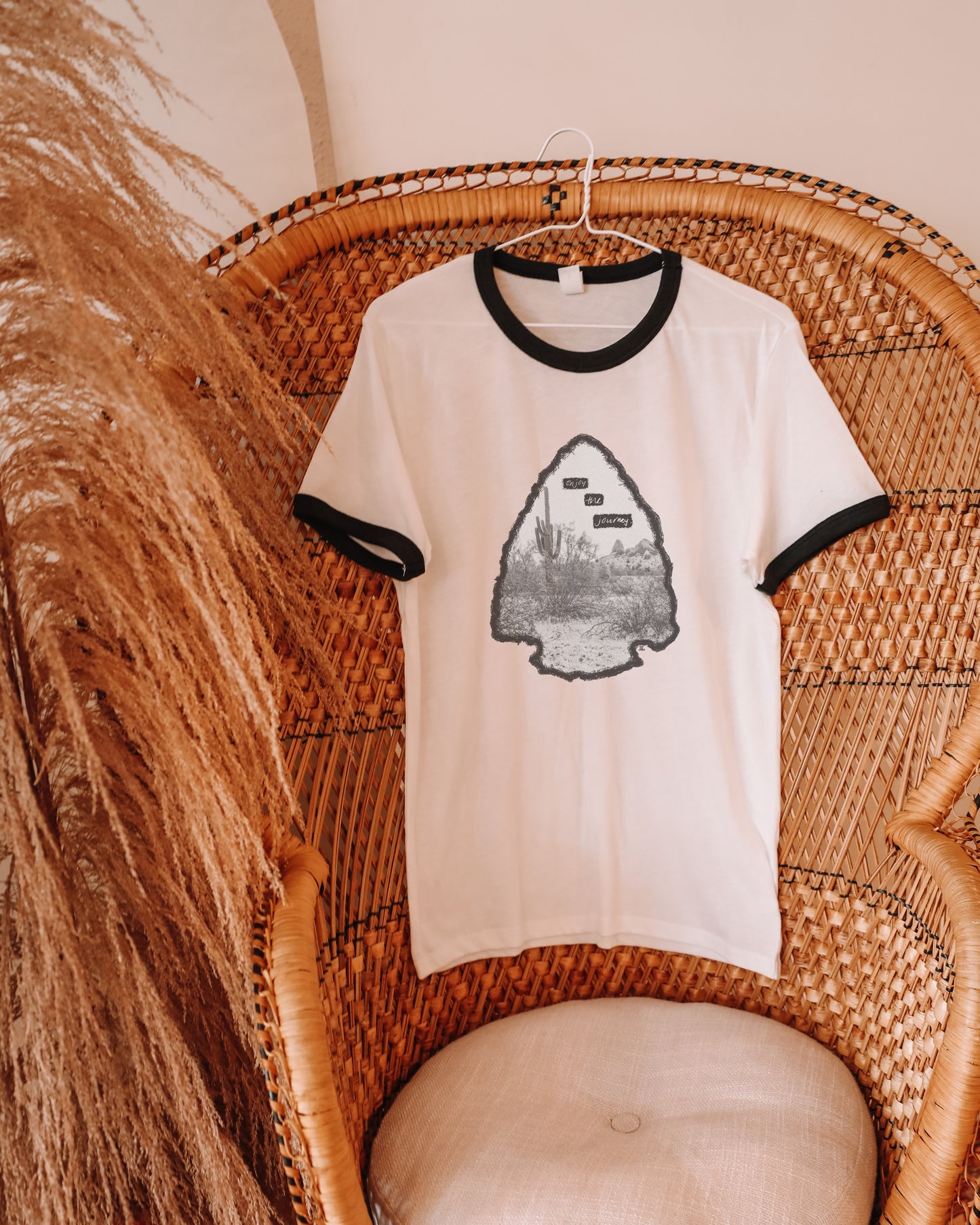 Enjoy the Journey Western Ringer Tee