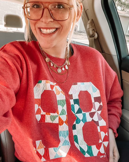 ‘98 Quilt Inspired Crewneck