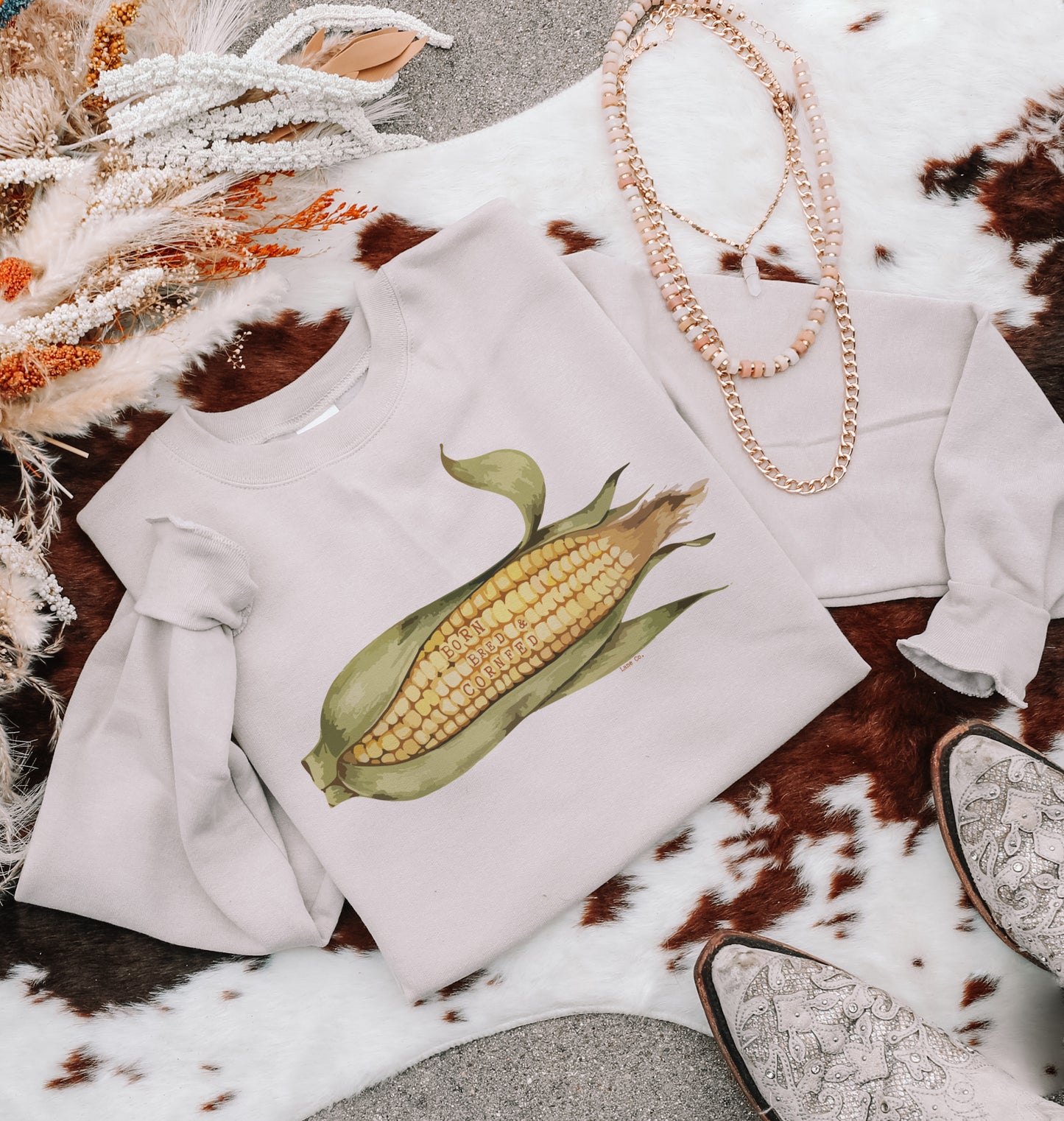 Born Bred Cornfed Crewneck