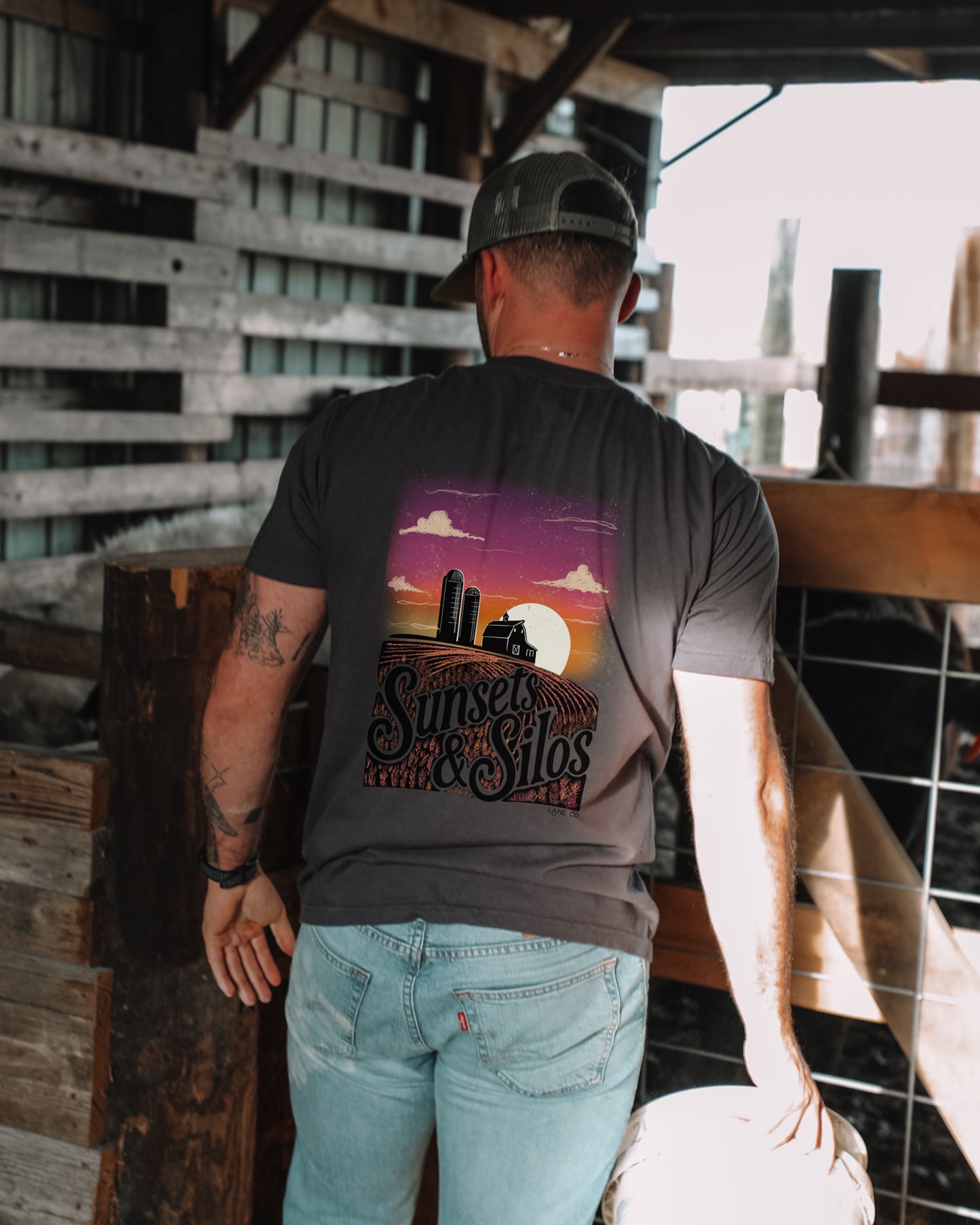 Sunsets & Silos Tee
