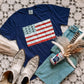 Patriotic Patchwork - Memorial Day & 4th of July Tee