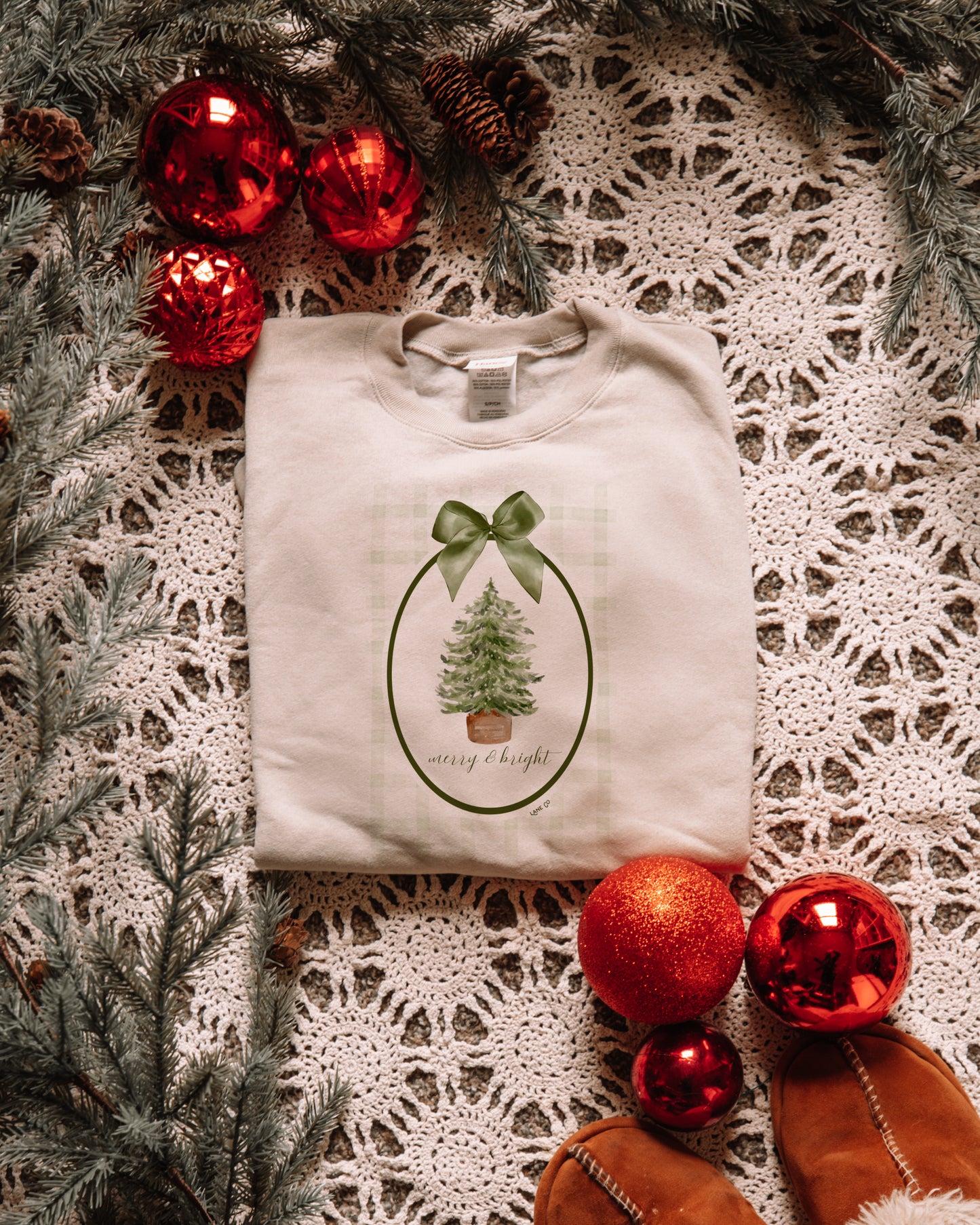 Merry & Bright Crewneck