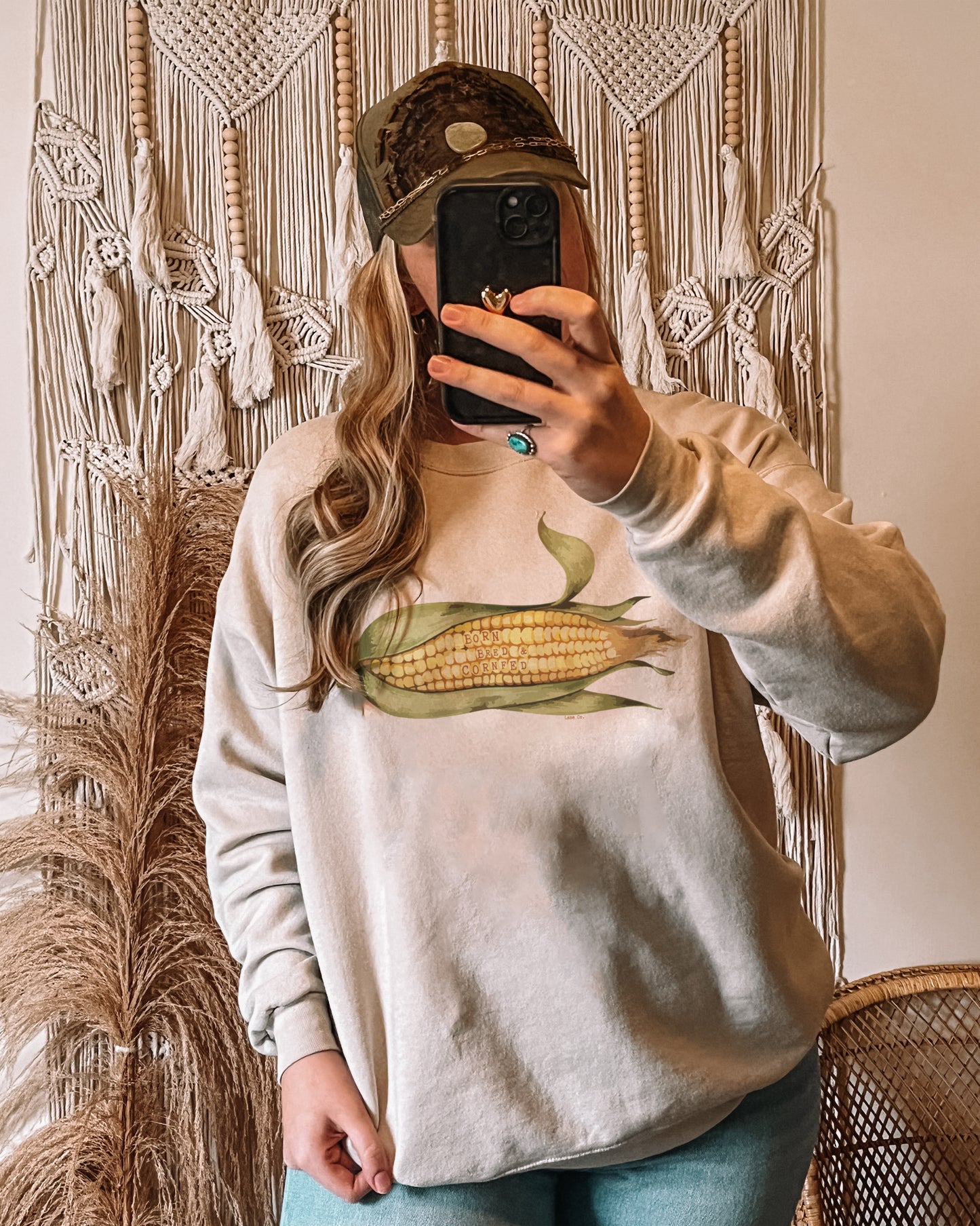 Born Bred Cornfed Crewneck