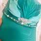 Dreamer Jade Turquoise Feather Trucker Hat