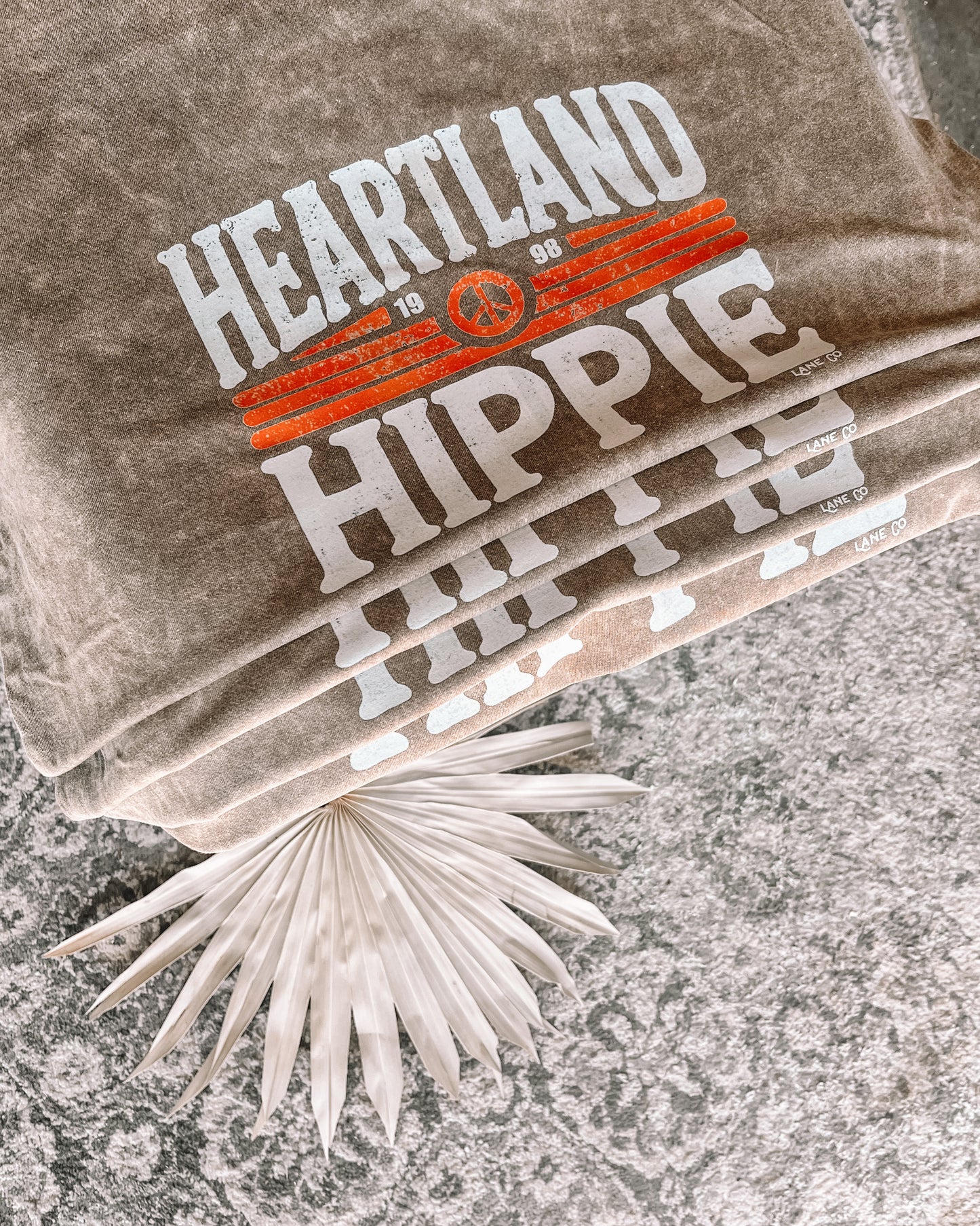 Heartland Hippie Acid Wash Tee