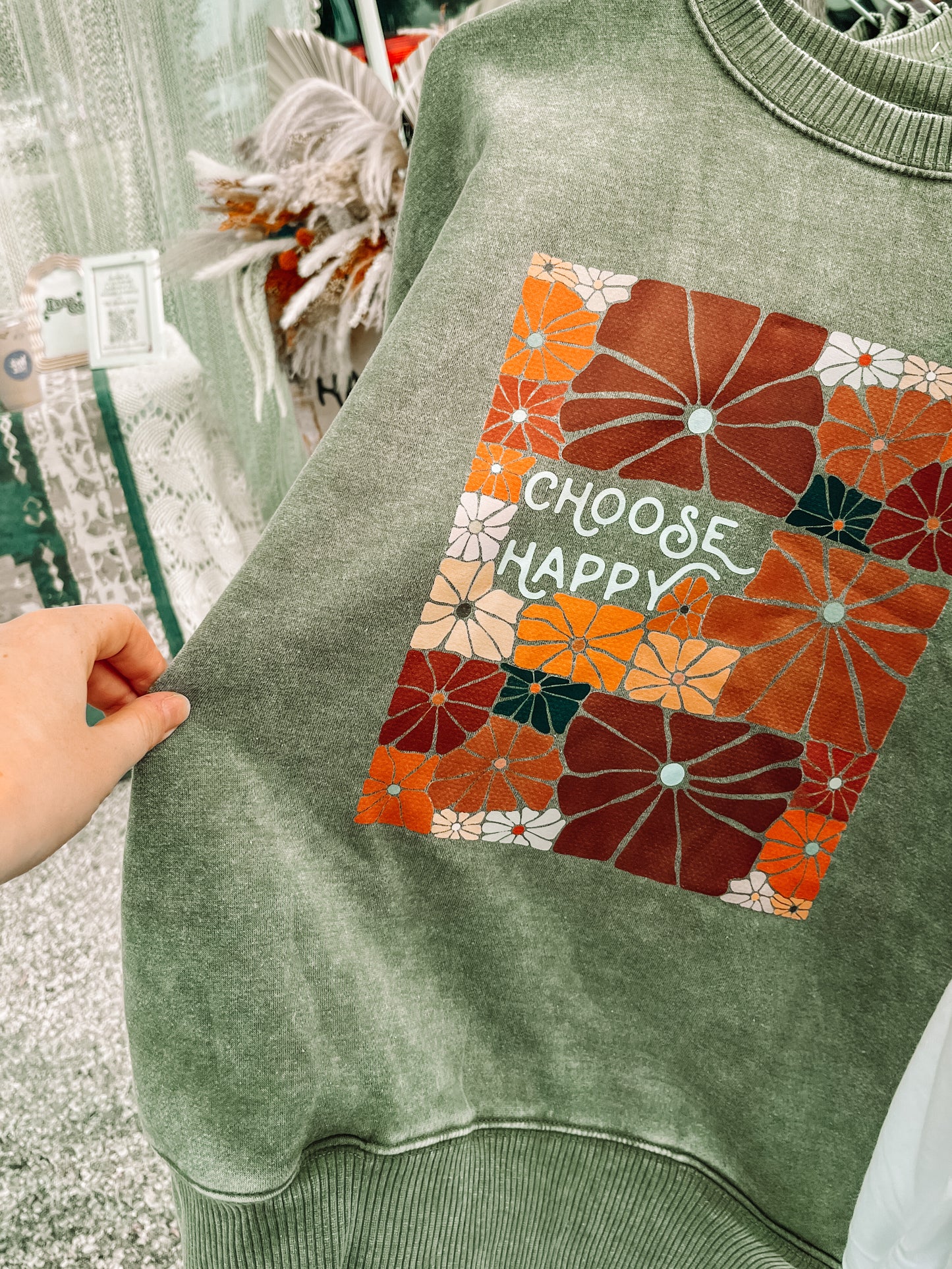 Choose Happy Crewneck