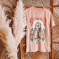End of the Trail Commemoration Tee - Coral Mineral Wash